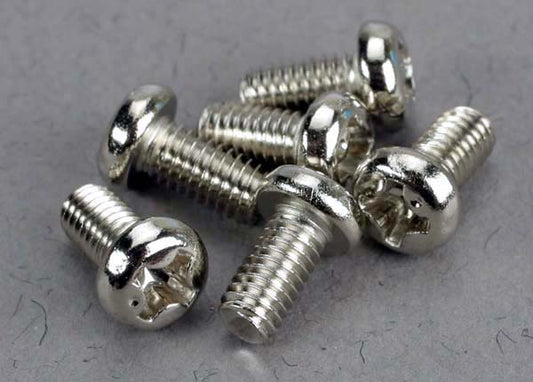 Screws 3x6mm roundhead machine (6)