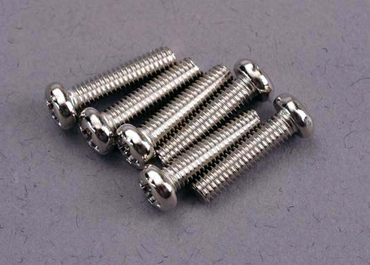 Screws 3x12mm roundhead machine (6)