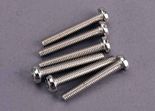 Screws 3x20mm roundhead machine (6)