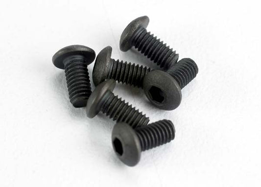 Screws 3x6mm button-head machine (hex drive) (6)