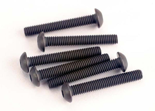 Screws 3x20mm button-head machine (hex drive) (6)