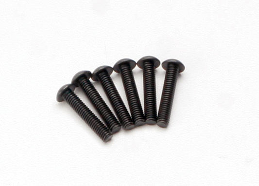 Screws 4x20mm button-head machine (hex drive) (6)