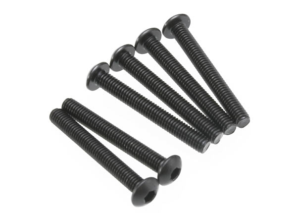 Screws 3x23mm button-head machine (hex drive) (6)