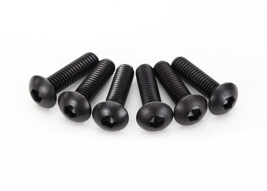 Screws 4x15mm button-head machine (hex drive) (6)