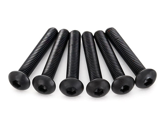 Screws 4x22mm button-head machine (hex drive) (6)