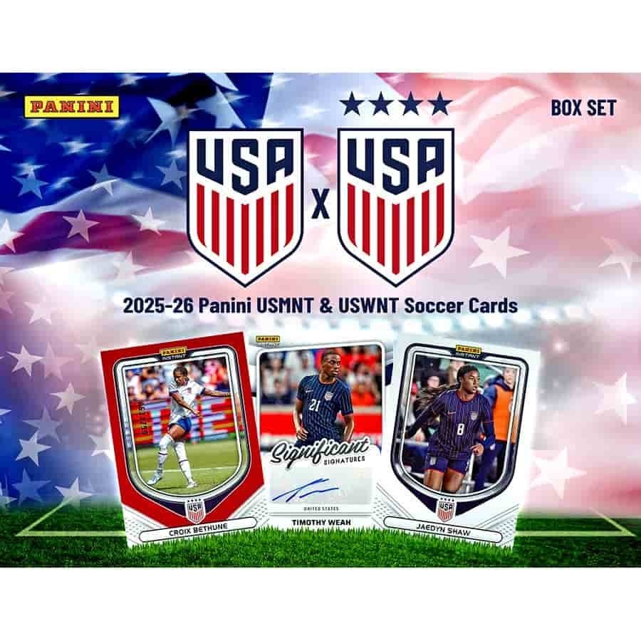 25-26 Panini USMNT-USWNT Box Set Hobby 20342