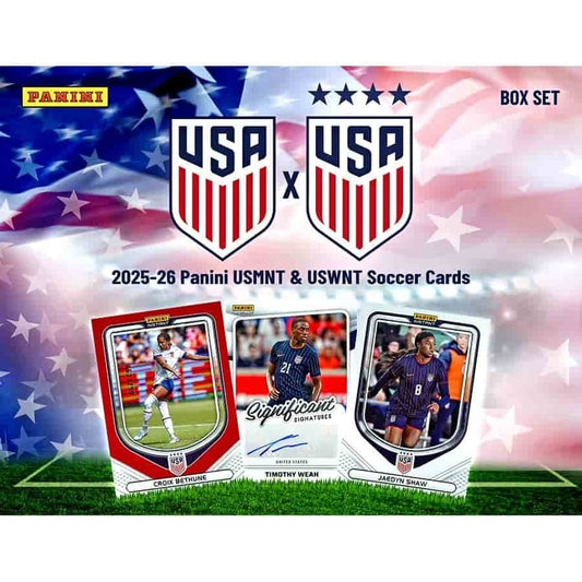 25-26 Panini USMNT-USWNT Box Set Hobby 20342