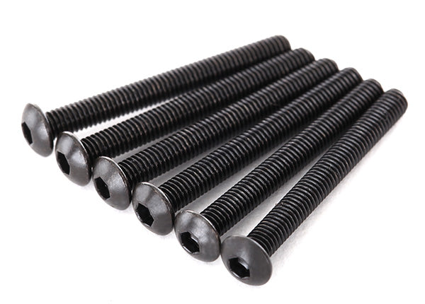 Screws 3x27mm button-head machine (hex drive) (6)