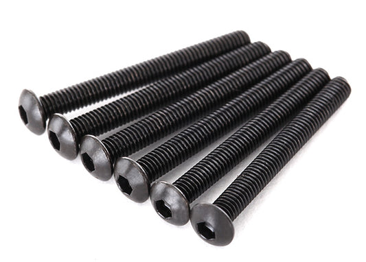 Screws 3x27mm button-head machine (hex drive) (6)