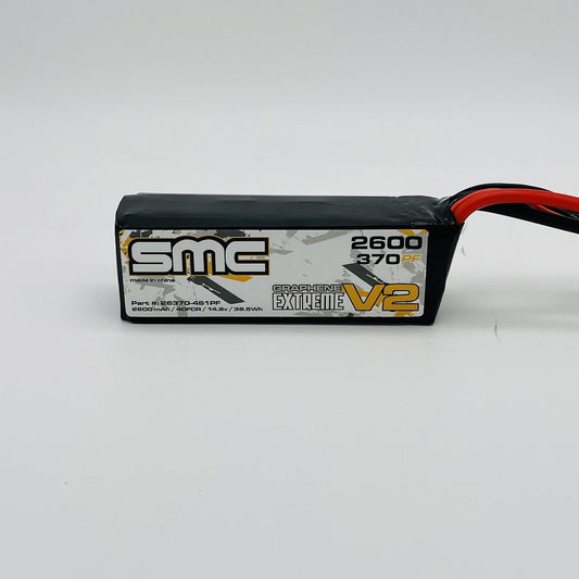 True Spec Extreme Graphene V2 Flight 14.8V-2600mAh-40C - XT60