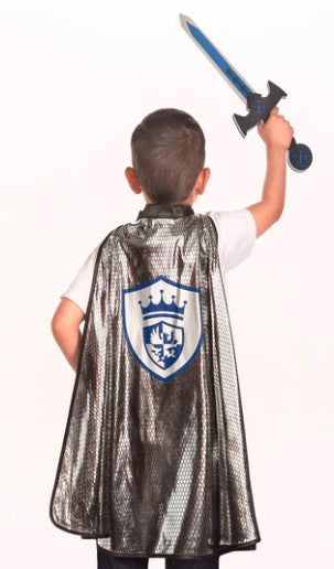 Adventure Knight Cape & Sword Set - 3-8 yrs.