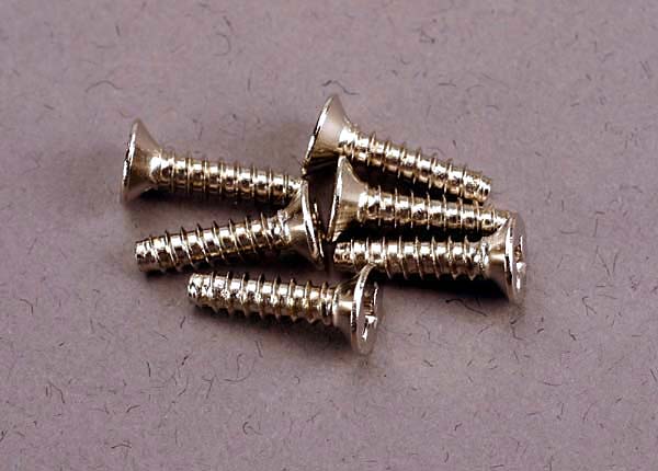 Screws 3x12mm countersunk self-tapping (6)