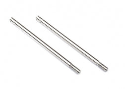 Shock shafts steel chrome finish (xx-long) (2)