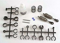 Big Bore shocks (short) (hard-anodized & PTFE-coated T6 aluminum) (assembled with TiN shafts w/ springs)(f/r)(2) (Note: Assembled with 32mm shafts 29mm shafts included)