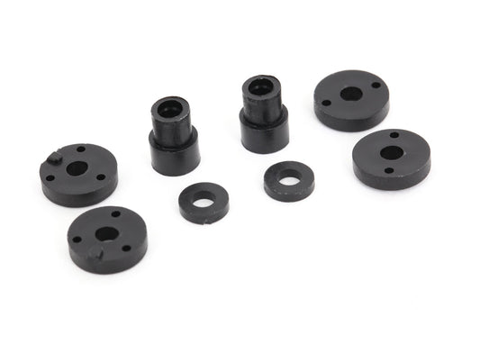 Piston head set (2-hole (2)/ 3-hole (2))/ shock mounting bushings & washers (2) (Big Bore Shocks)