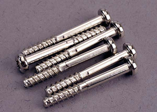 Screws 3x24mm roundhead self-tapping (with shoulder) (6)