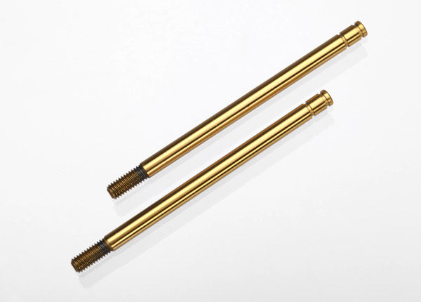 Shock shafts hardened steel titanium nitride coated (X-long) (2)