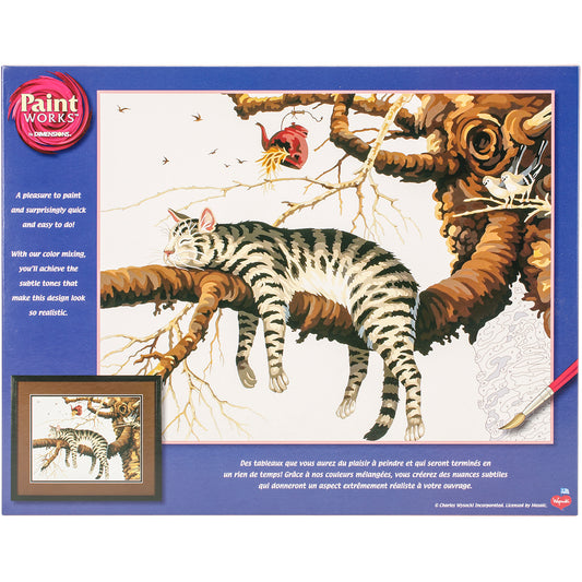 Paint Works Paint By Number Kit 14"X11"-Too Pooped By Charles Wysocki