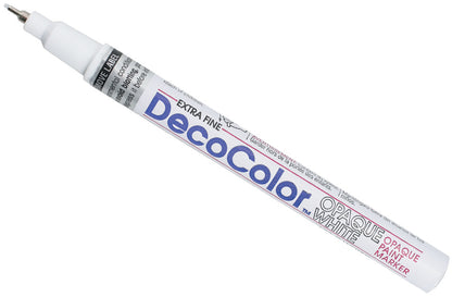 Uchida DecoColor Extra Fine Oil-Based Opaque Paint Marker-Silver