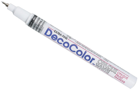 Uchida DecoColor Extra Fine Oil-Based Opaque Paint Marker-Silver