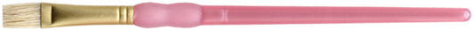 Crafter's Choice White Bristle Flat Brush-Size 0