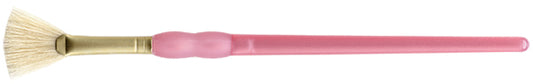 Crafter's Choice White Bristle Fan Brush-Size 4