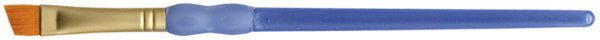 Crafter's Choice Gold Taklon Angular Brush-1/8" Width