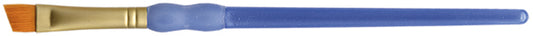Crafter's Choice Gold Taklon Angular Brush-1/8" Width