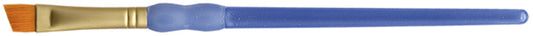 Crafter's Choice Gold Taklon Angular Brush-3/8" Width