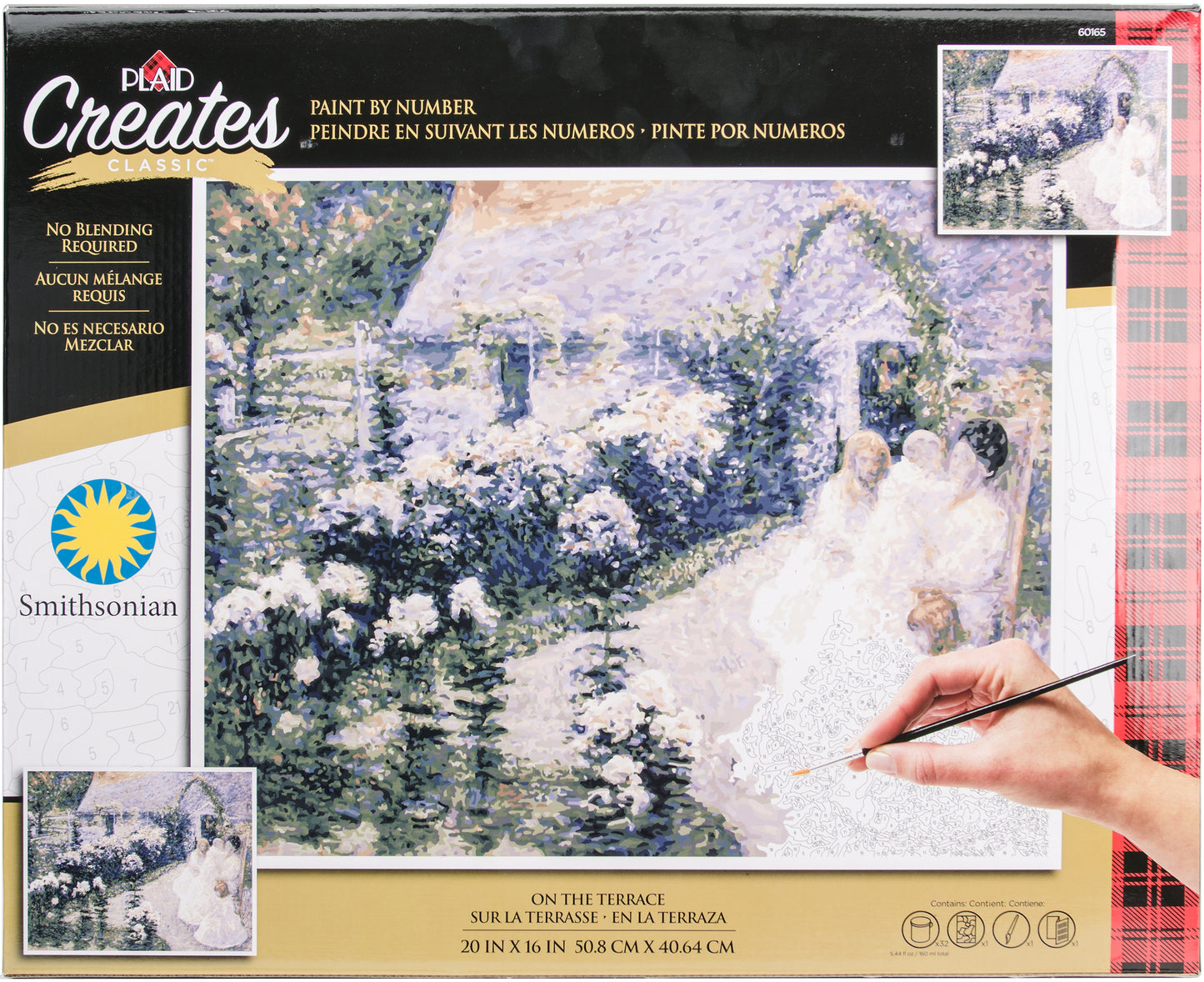 Smithsonian Paint By Number Kit 16"X20"-On The Terrace