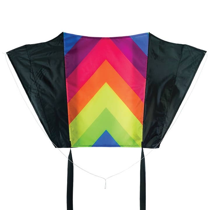 30" Neon Fiesta Stripe Sled Kite