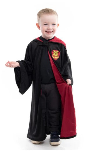 Red Hooded Wizard Robe - L/XL (5-9 yrs.)