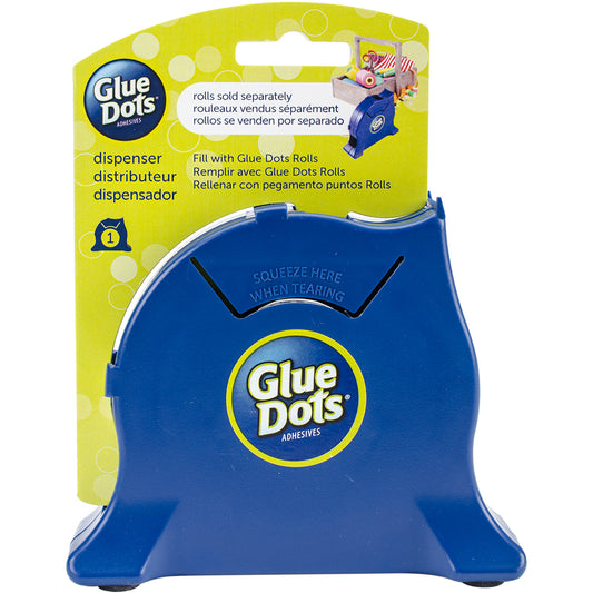 Glue Dot Desktop Roll Dispenser-Navy