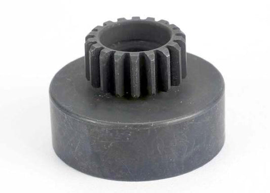Clutch bell hardened steel (18-tooth) (32-pitch) (requires two 5x10mm ball bearings part #4609) (N. Hawk/Buggy/Street)