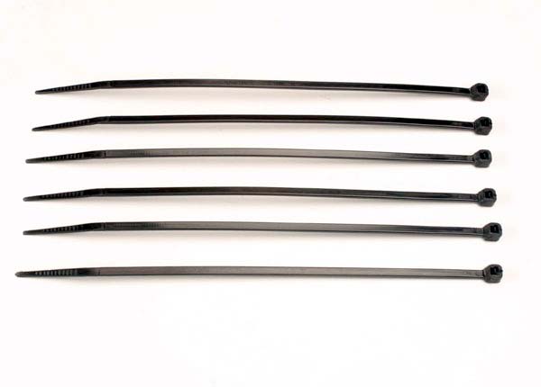 Cable ties medium (black) (6)