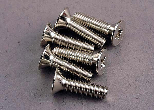 Screws 4x15mm countersunk machine (6)