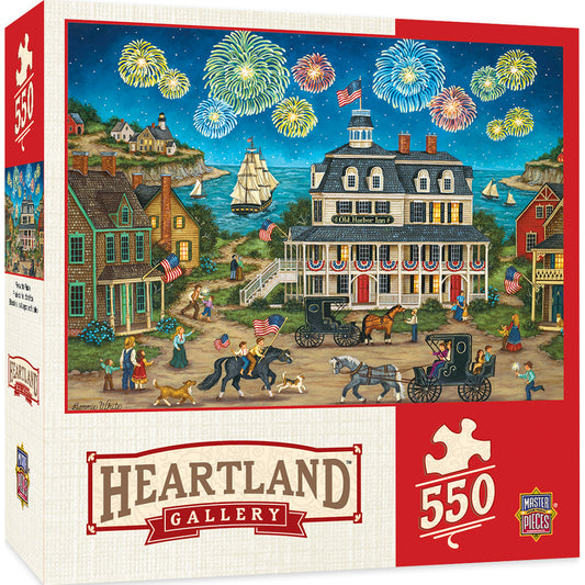 Heartland Collection - Fireworks Finale 550pc Puzzle