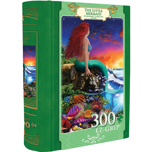 BOOK BOX LITTLE MERMAID - ARIEL LARGE 300 PIECE EZGRIP JIGSAW PUZZLE