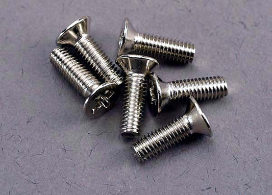 Screws 3x10mm countersunk machine (6)