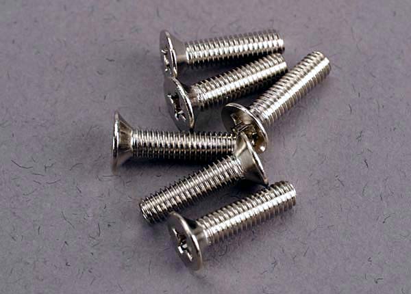 Screws 3x12mm countersunk machine (6)