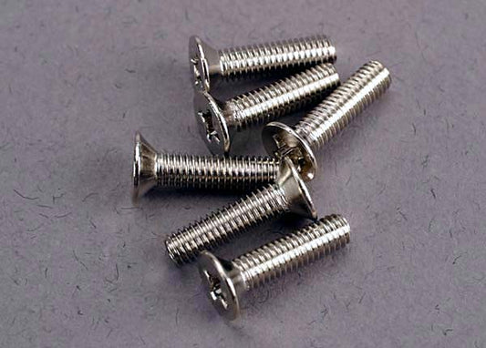 Screws 3x12mm countersunk machine (6)