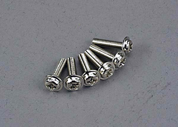 Screws 3x12mm washerhead machine (6)