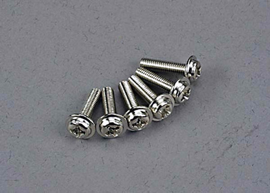 Screws 3x12mm washerhead machine (6)