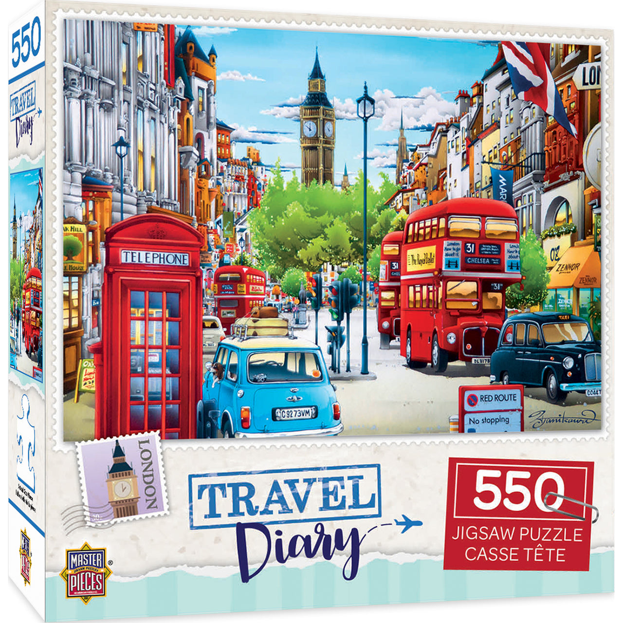 Travel Diary - London 550pc Puzzle