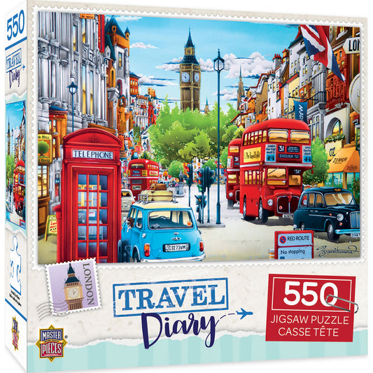 Travel Diary - London 550pc Puzzle