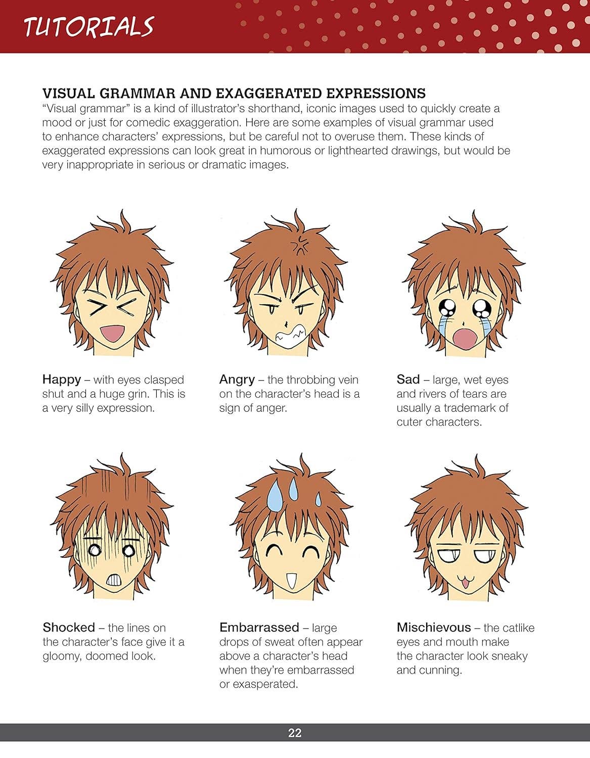 Fox Chapel Publishing - Draw Manga - Step-by-Step, Easy to Follow Directions