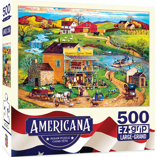 Americana - Cooper's Corner 500pc EzGrip Puzzle