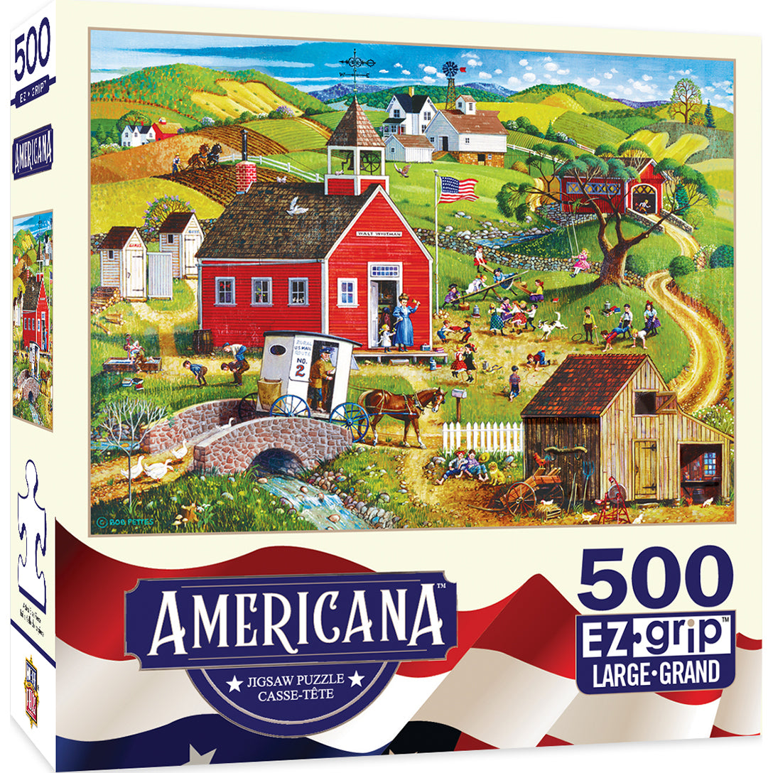 Americana - School Days 500pc EzGrip Puzzle