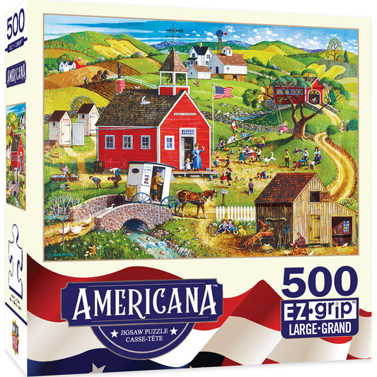 Americana - School Days 500pc EzGrip Puzzle