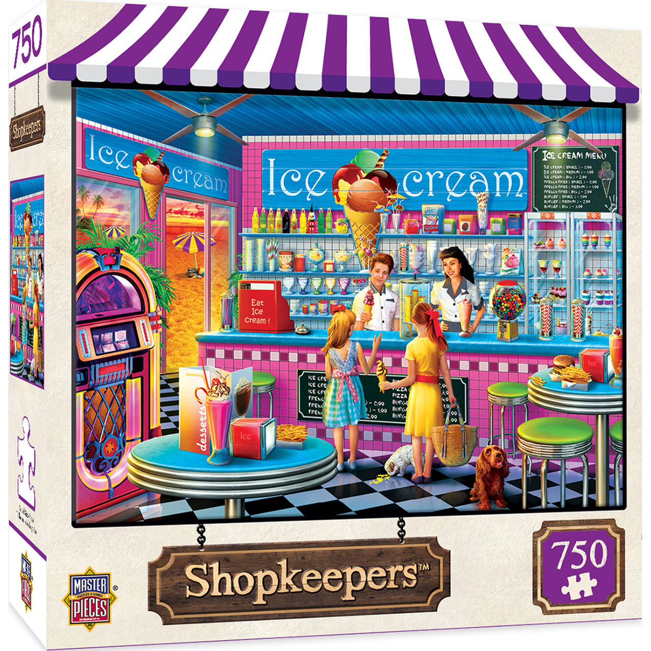 Shopkeepers - Anna's Ice Cream Parlor 750pc Puzzle